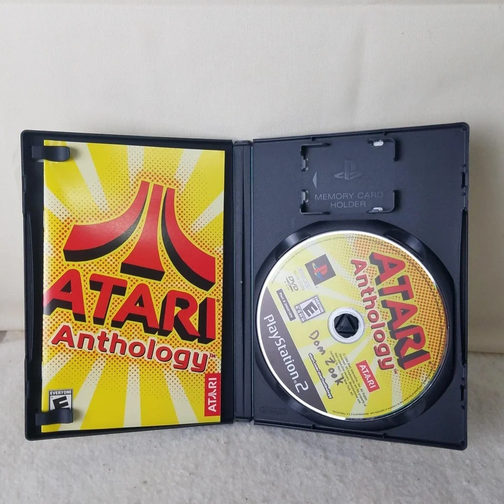 Atari Anthology PlayStation 2 PS2 Game‎ 85 Games That Started A Revolution!